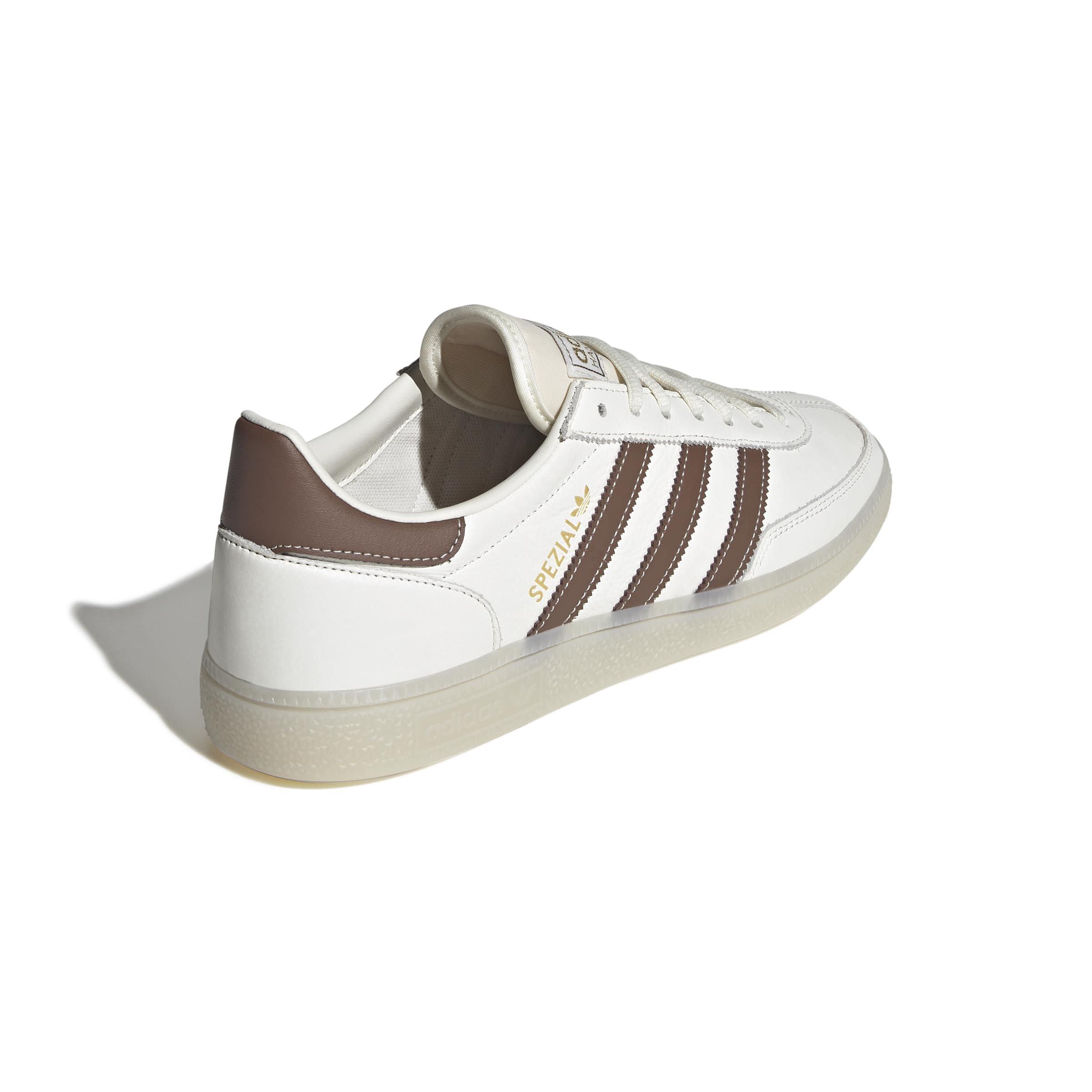 adidas Originals Handball Spezial "Core White/Preloved Brown/Off White" Men's Shoe - WHITE/BROWN/OFF WHITE