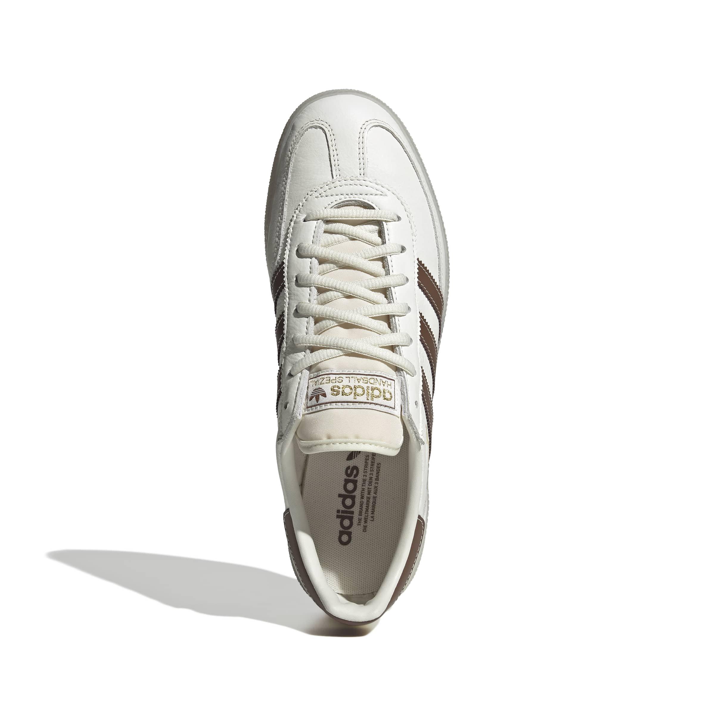 adidas Originals Handball Spezial "Core White/Preloved Brown/Off White" Men's Shoe - WHITE/BROWN/OFF WHITE
