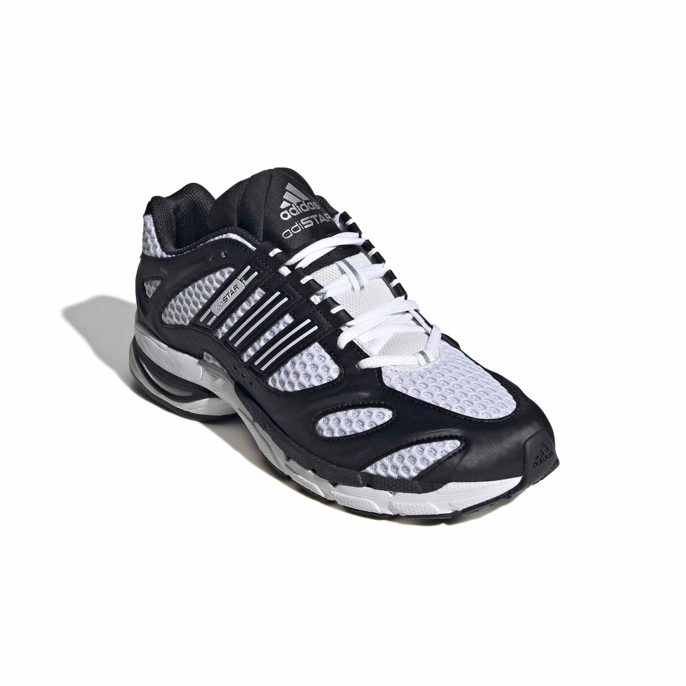 adidas Originals Adistar MLD "Ftwr White/Core Black/Silver Metallic" Men's Shoe - WHITE/BLACK/SILVER