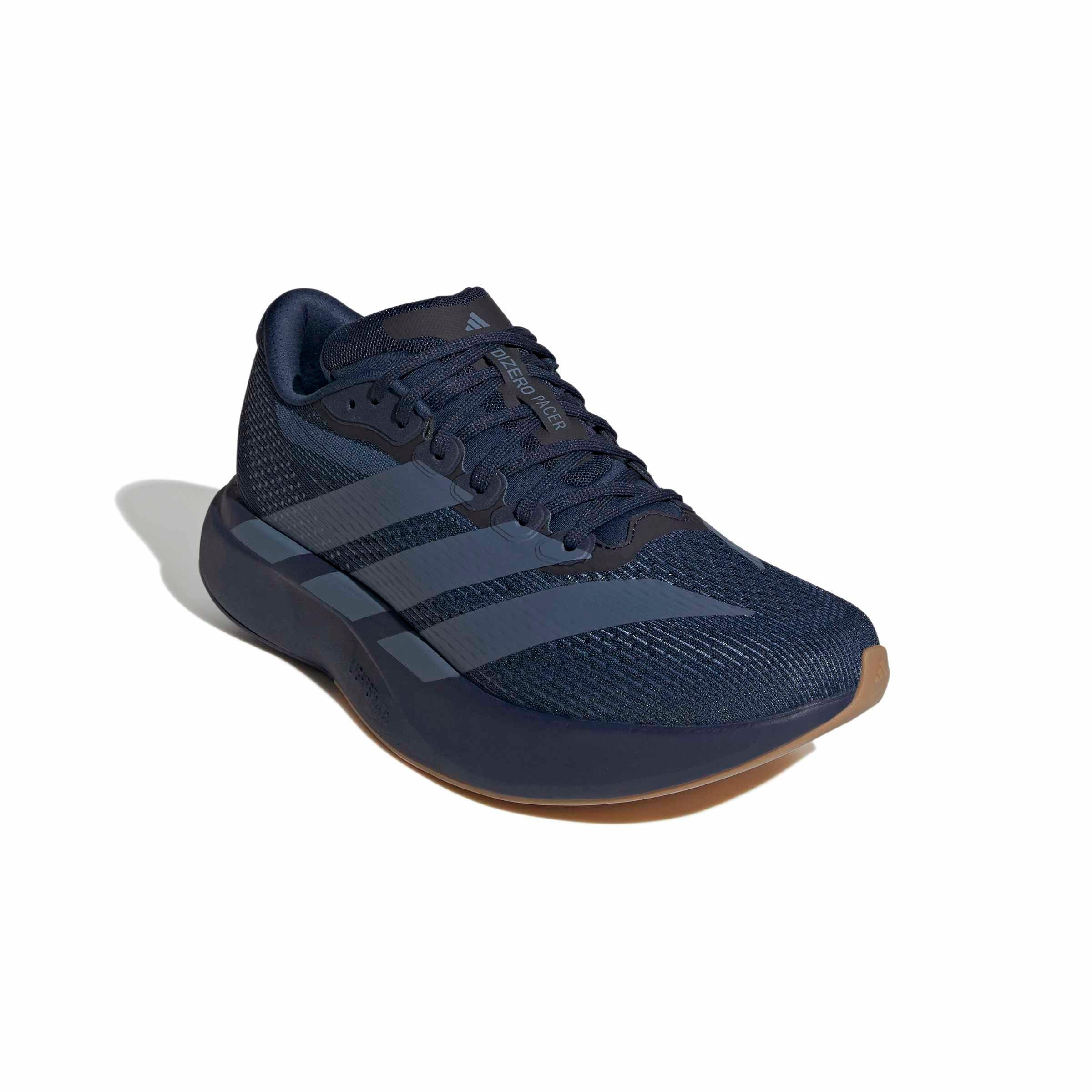 adidas Adizero Pacer "Night Indigo/Tech Ink/Gum 4" Men's Running Shoe - INDIGGO/INK/GUM