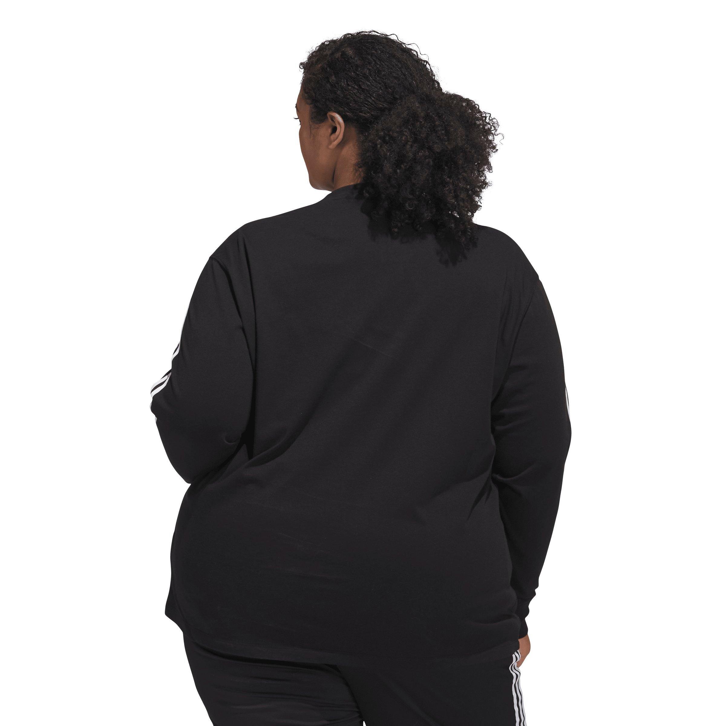 Sleeve City adidas Women\'s | Black Classics Shirt Adicolor Long - - Gear Hibbett