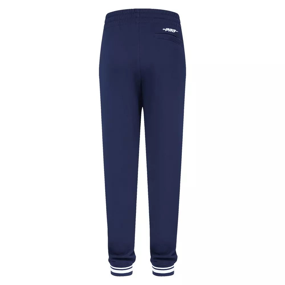 Pro Standard Big Boys' MLB New York Yankees Retro Classic Rib Fleece Sweatpants -Navy - NAVY