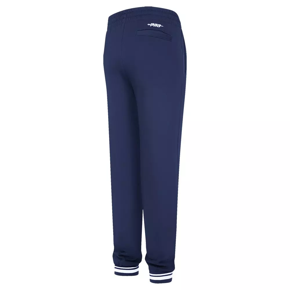 Pro Standard Big Boys' MLB New York Yankees Retro Classic Rib Fleece Sweatpants -Navy - NAVY