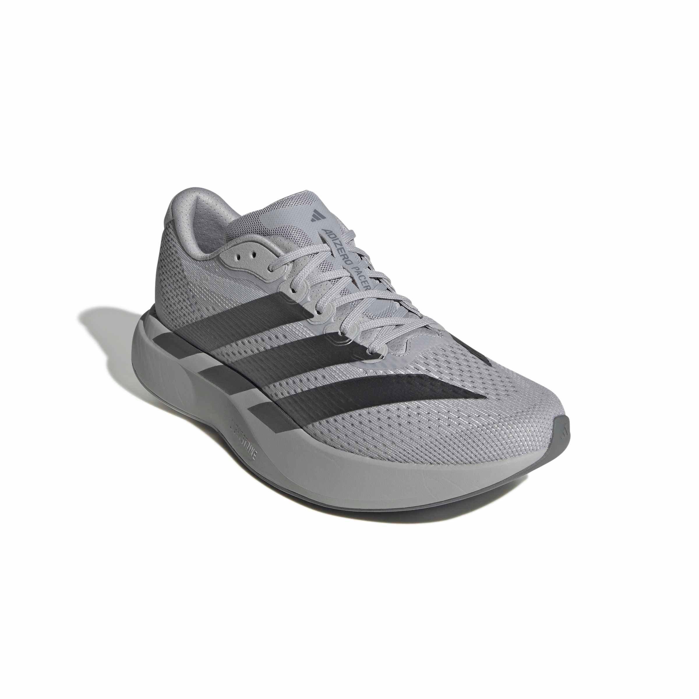 adidas Adizero Pacer "Grey Two/Iron Metallic/Grey Four" Men's Running Shoe - GREY/IRON/GREY