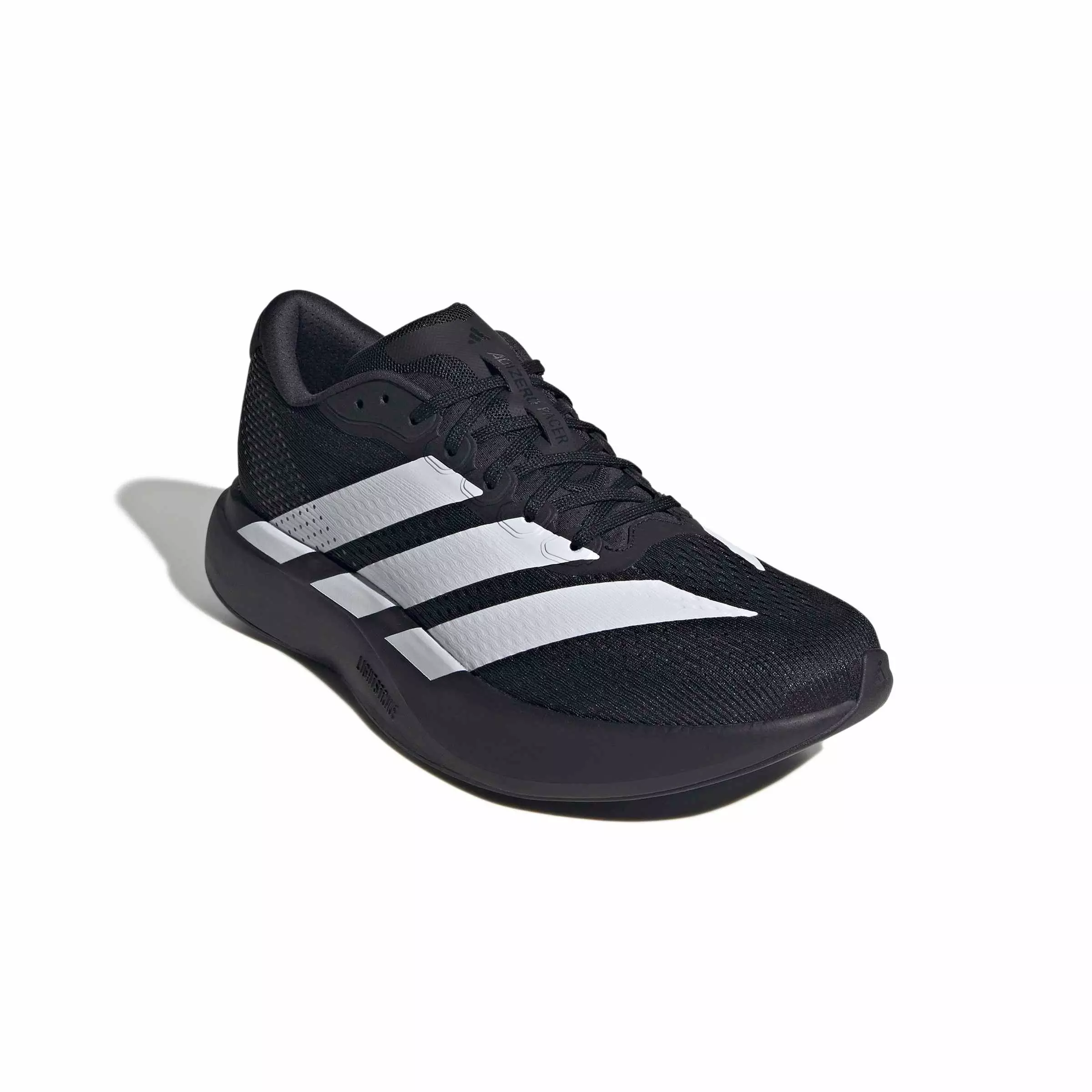 adidas Adizero Pacer "Core Black/Ftwr White/Carbon" Men's Running Shoe - BLACK/WHITE/CARBON