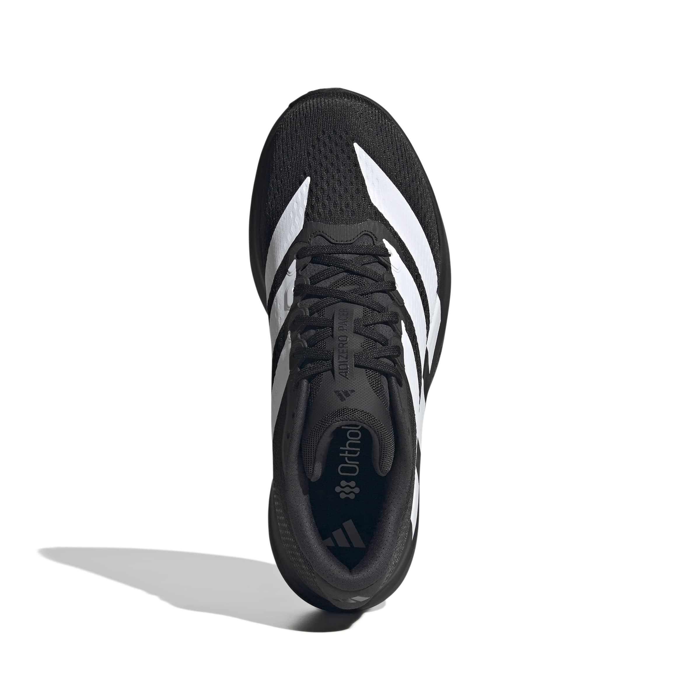 adidas Adizero Pacer "Core Black/Ftwr White/Carbon" Men's Running Shoe - BLACK/WHITE/CARBON