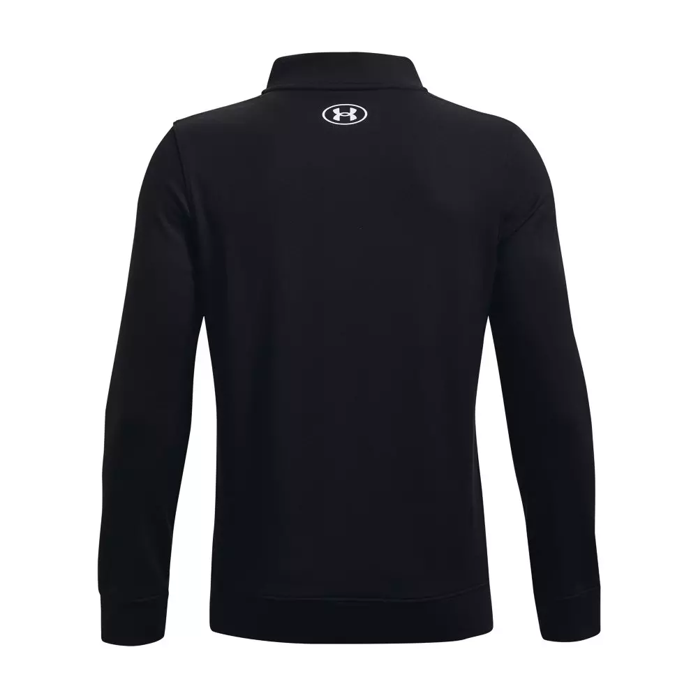 Under Armour Big Boys' Pennant 2.0 Full-Zip Jacket-Black/White - BLACK/WHITE
