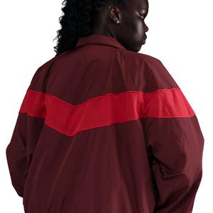 Nike Women's Windrunner Loose Woven UV Full-Zip Jacket - Red