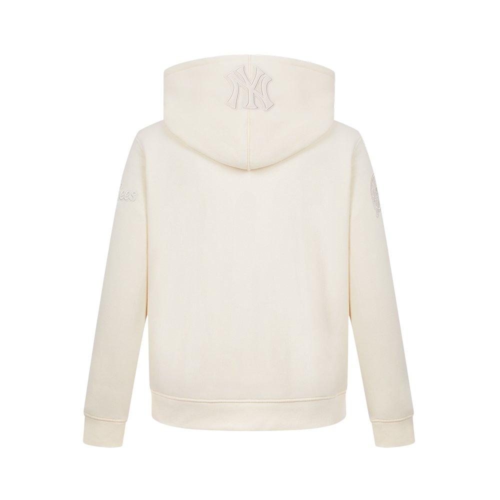 Pro Standard MLB New York Yankees Neutral Big Boys' Cream Fleece Pullover Hoodie