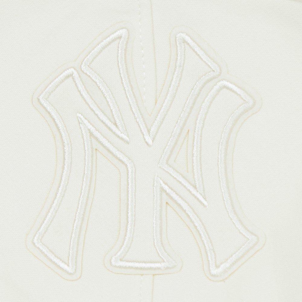 Pro Standard Big Boys' MLB New York Yankees Neutral Fleece Pullover Hoodie - Cream - CREAM Thumbnail View 5