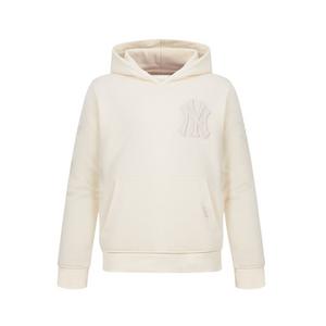 Pro Standard Big Boys' MLB New York Yankees Neutral Fleece Pullover Hoodie -Cream