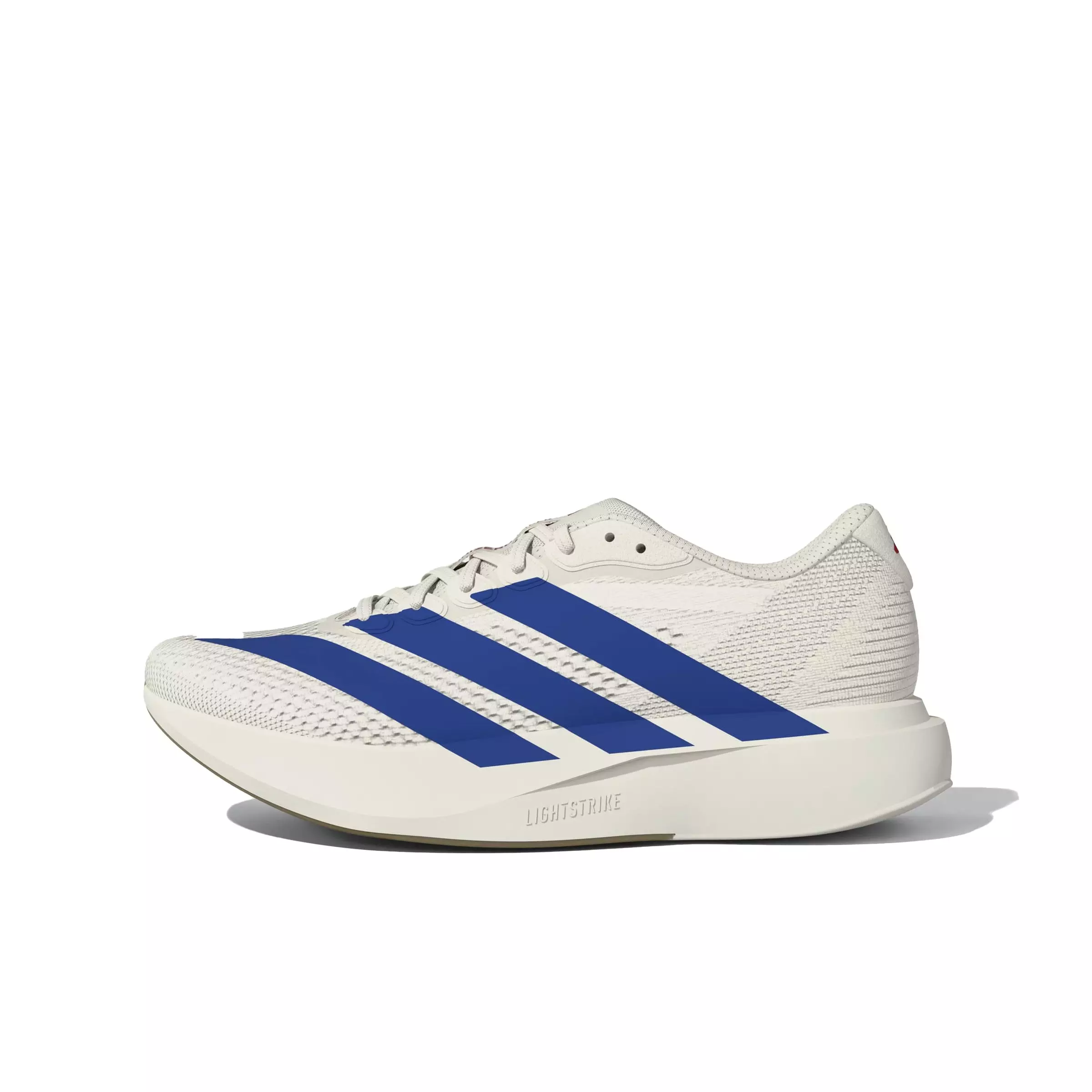 adidas Adizero Pacer "Core White/Team Royal Blue/Pure Ruby" Men's Running Shoe - WHITE/ROYAL/RUBY