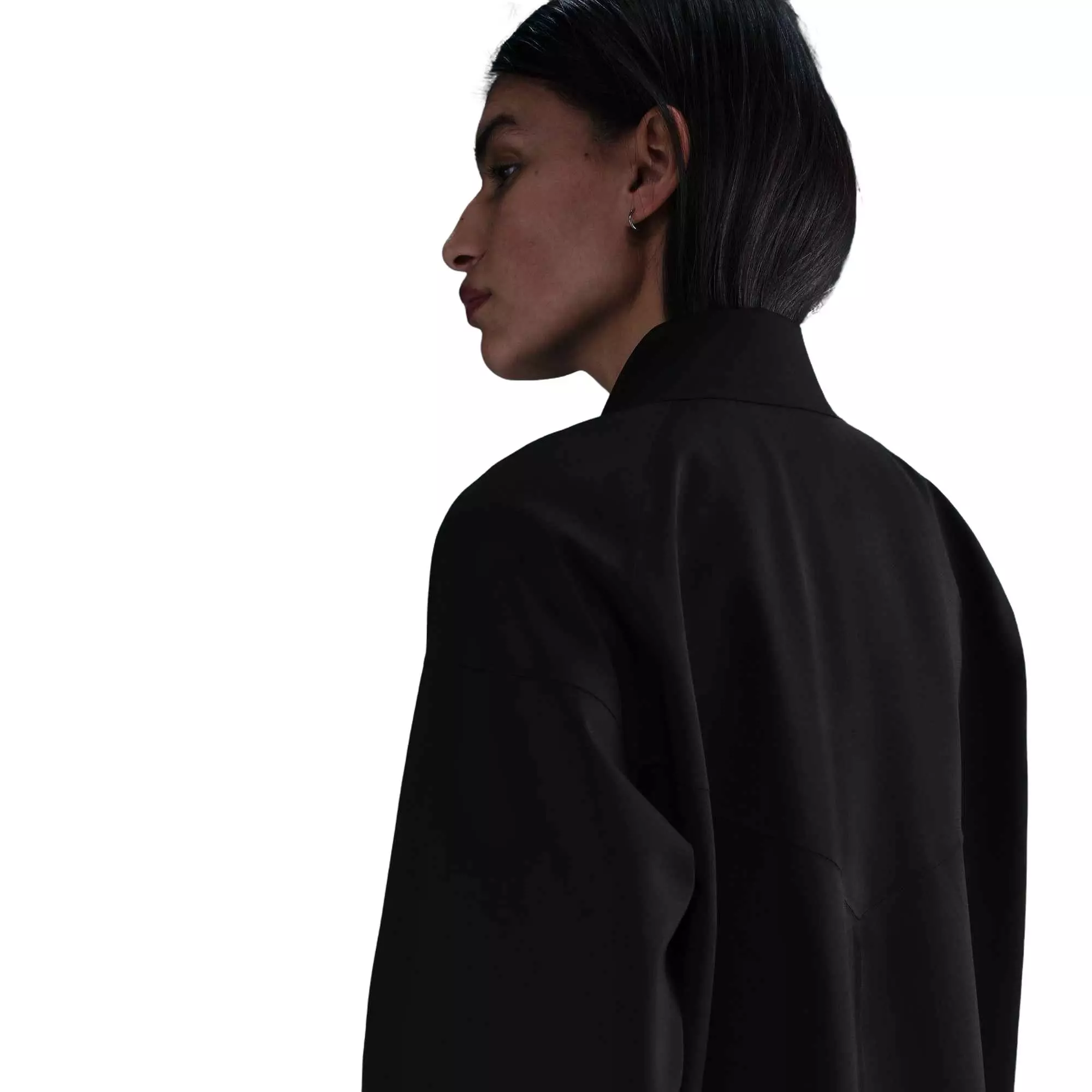 Nike Women's Sportswear Storm-FIT ADV WR Oversized Trench Coat -Black - BLACK