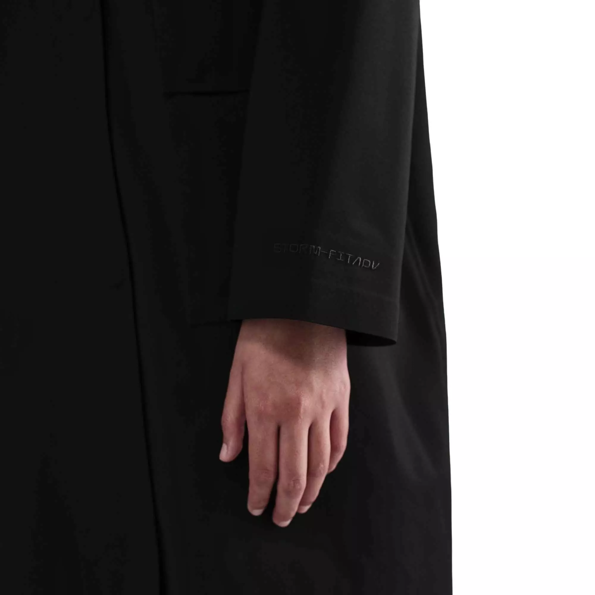 Nike Women's Sportswear Storm-FIT ADV WR Oversized Trench Coat -Black - BLACK