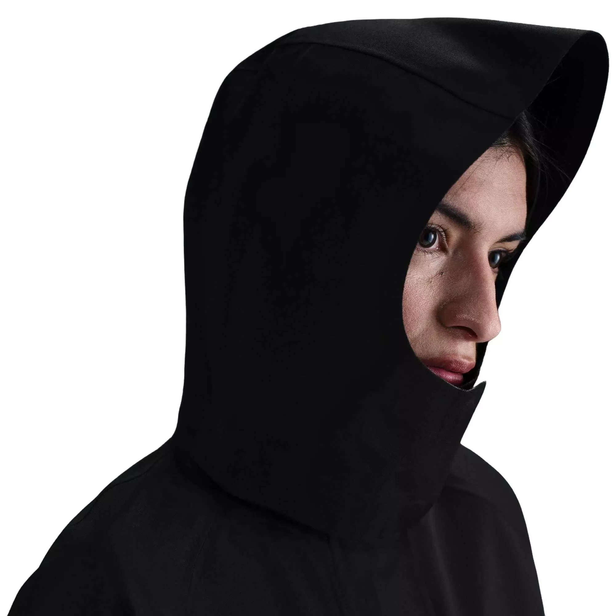 Nike Women's Sportswear Storm-FIT ADV WR Oversized Trench Coat -Black - BLACK