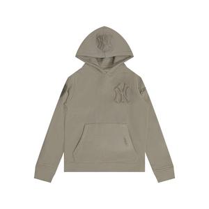 Pro Standard Big Boys' MLB New York Yankees Neutral Fleece Pullover Hoodie -Khaki