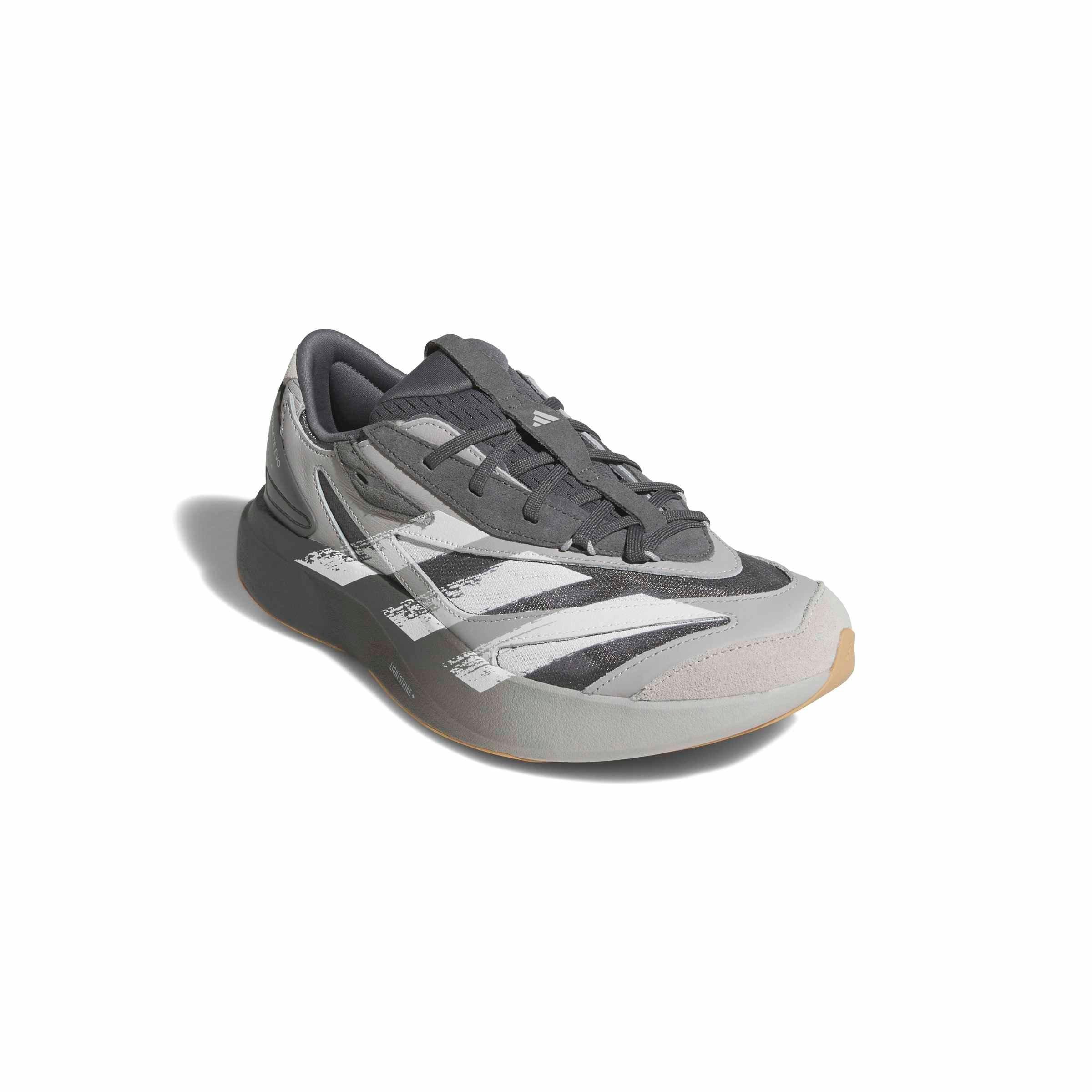 adidas Lightblaze EVO SL "Grey Two/Ftwr White/Grey Five" Men's Shoe - GREY/WHITE/GREY