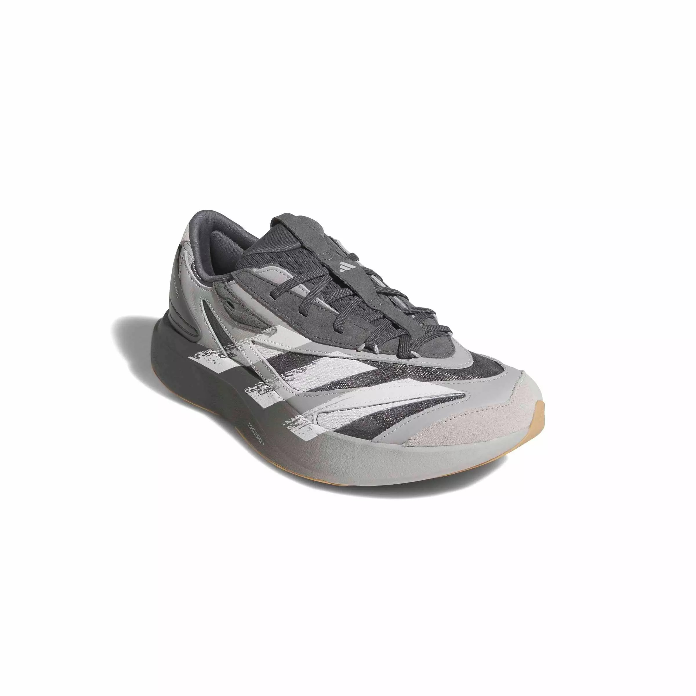 adidas Lightblaze EVO SL "Grey Two/Ftwr White/Grey Five" Men's Shoe - GREY/WHITE/GREY