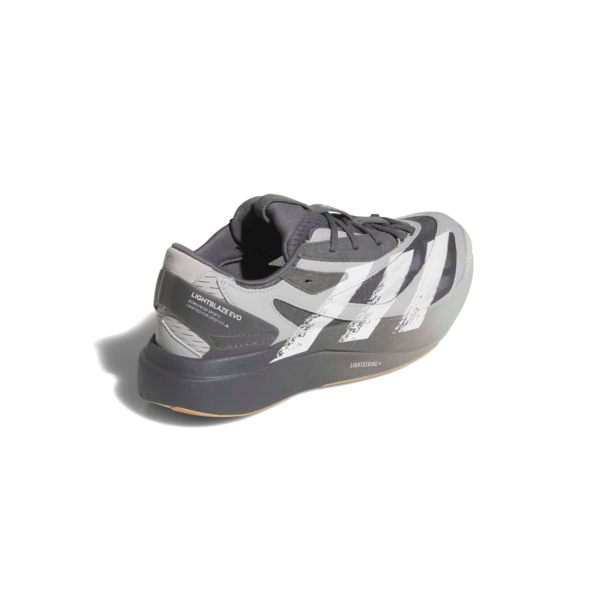 adidas Lightblaze EVO SL "Grey Two/Ftwr White/Grey Five" Men's Shoe - GREY/WHITE/GREY