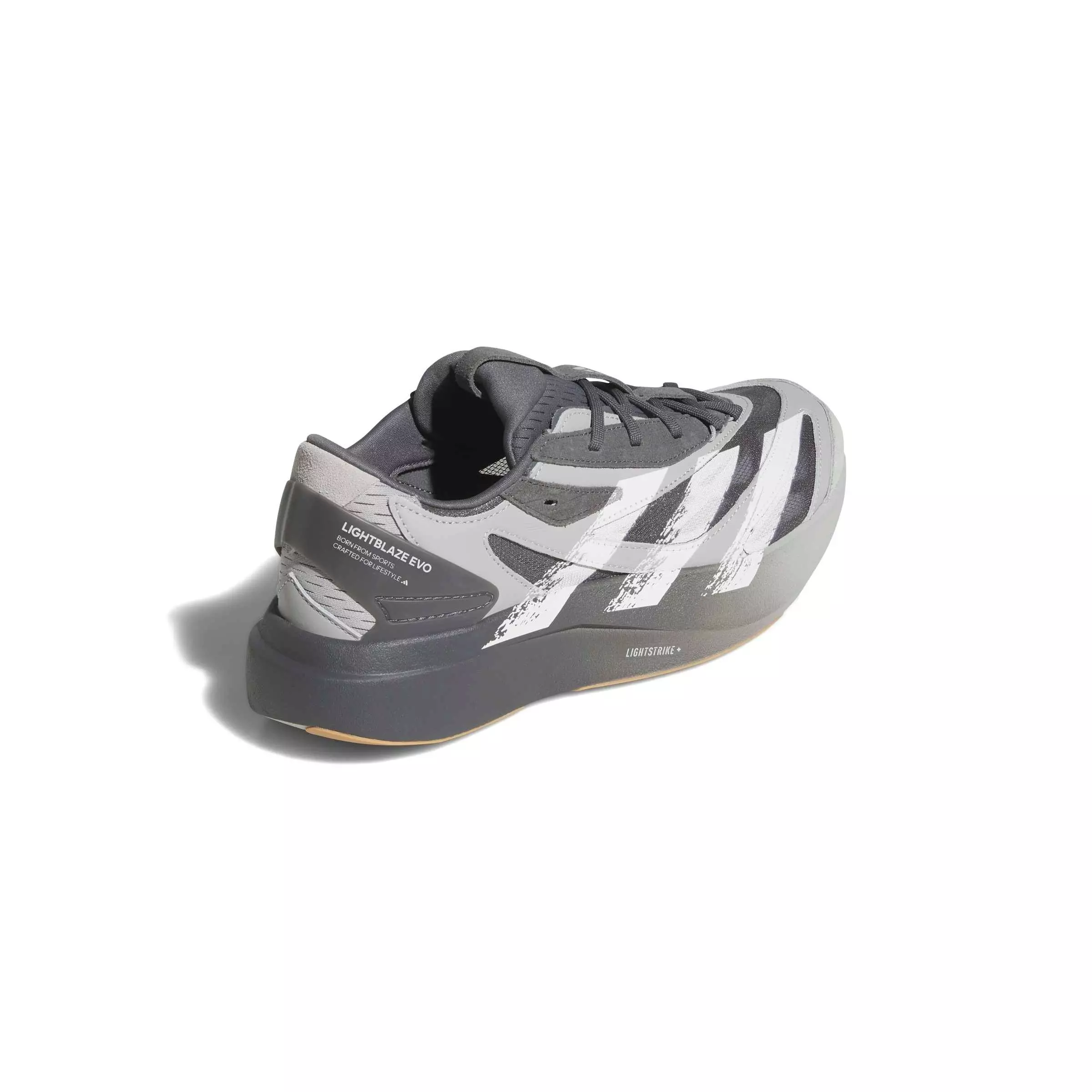adidas Lightblaze EVO SL "Grey Two/Ftwr White/Grey Five" Men's Shoe - GREY/WHITE/GREY