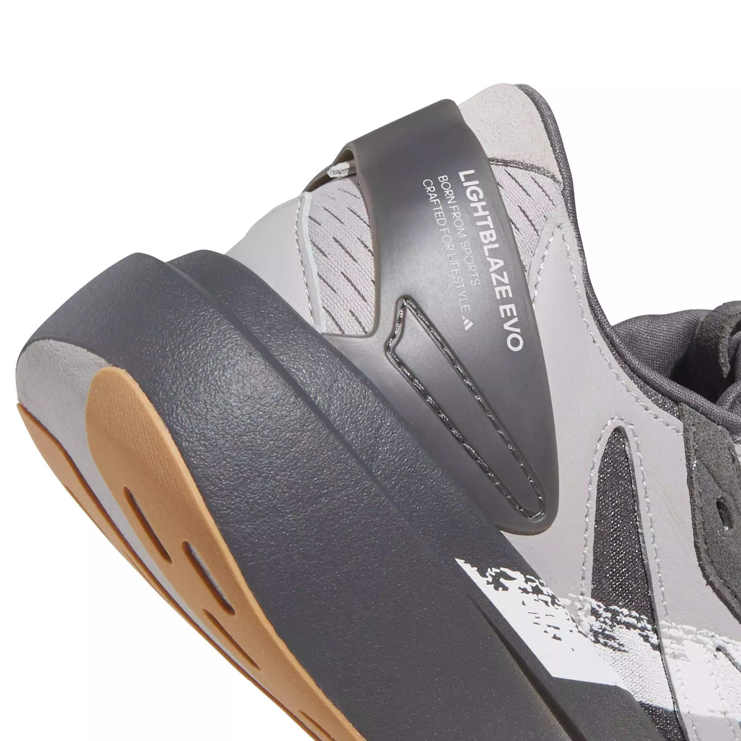 adidas Lightblaze EVO SL "Grey Two/Ftwr White/Grey Five" Men's Shoe - GREY/WHITE/GREY