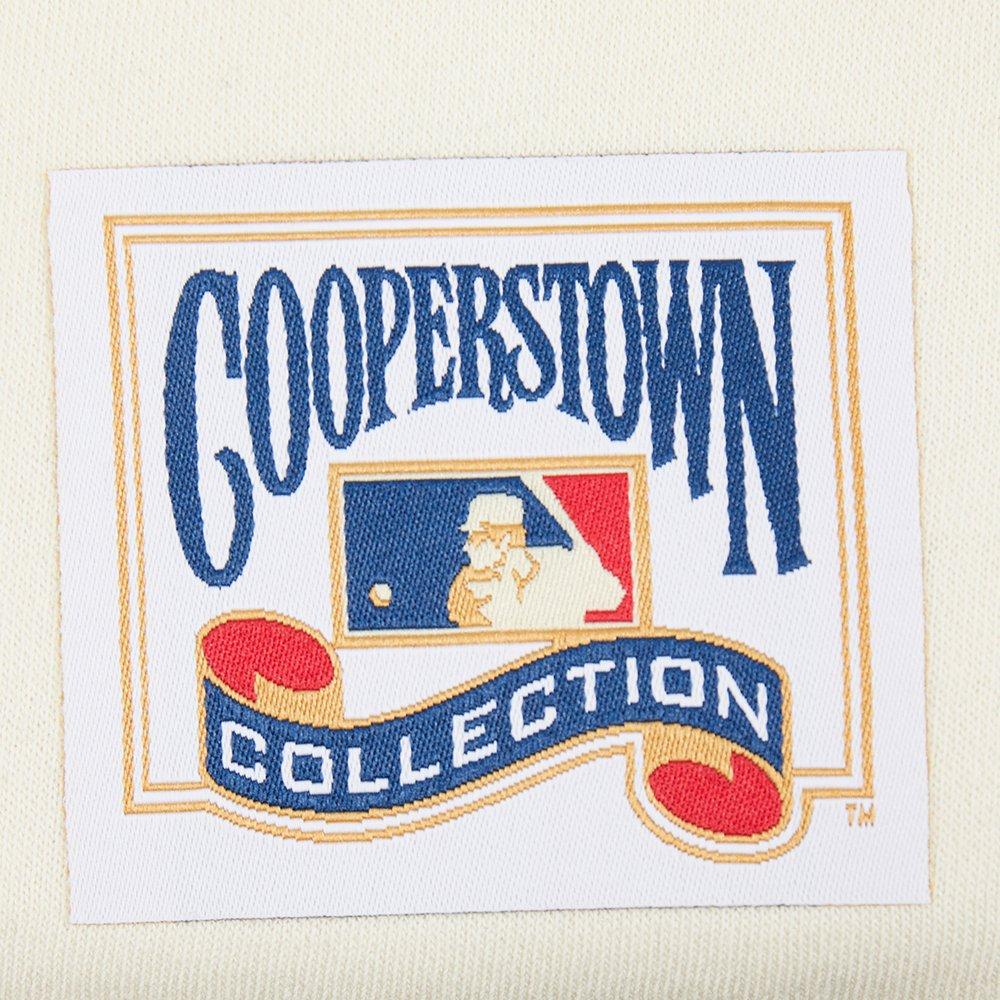 Pro Standard MLB New York Yankees Retro Classic Big Boys' Cream Rib Fleece PO Hoodie