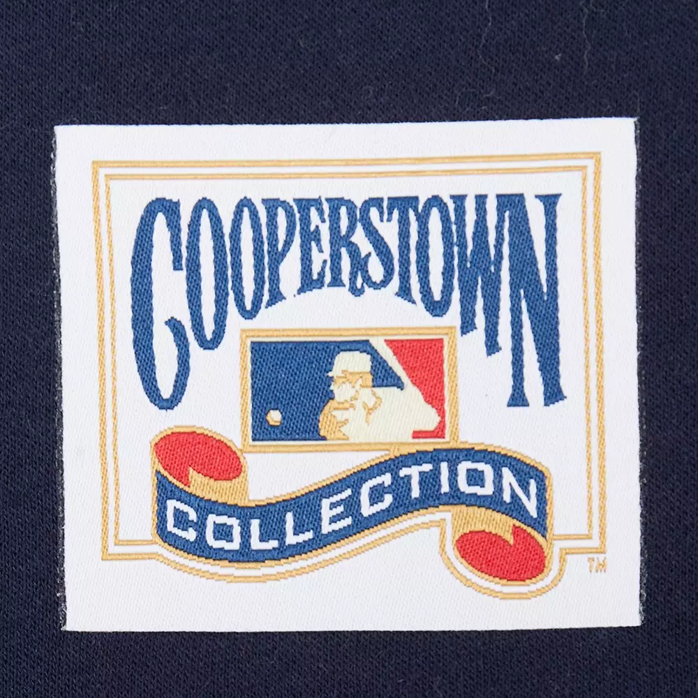 Pro Standard Big Boys' MLB New York Yankees Retro Classic Fleece Rib PO Hoodie -Navy - NAVY