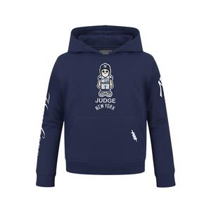 Pro Standard Big Boys' MLB New York Yankees Aaron Judge #99 Avatar Fleece PO Hoodie -Navy