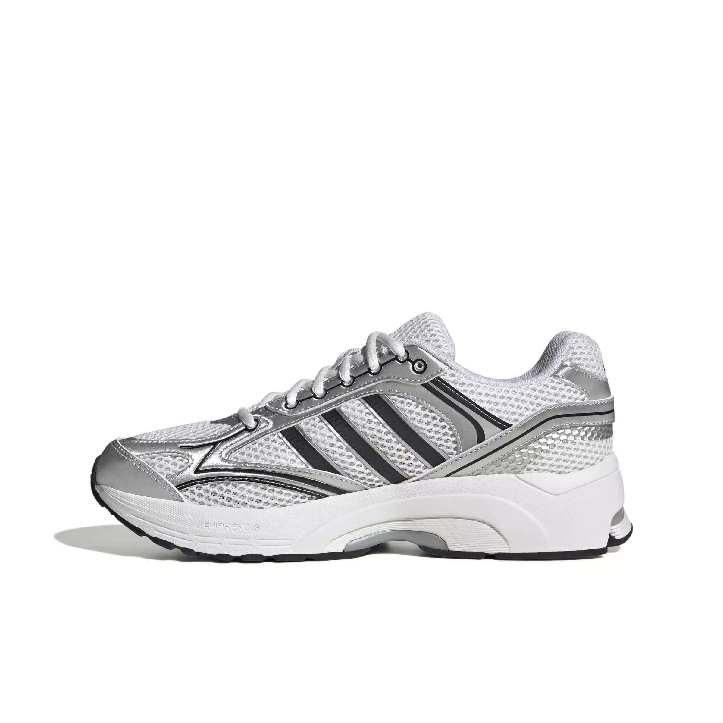 adidas Spiritain 2000 "Ftwr White/Silver Metallic/Core Black" Men's Shoe - WHITE/SILVER/BLACK