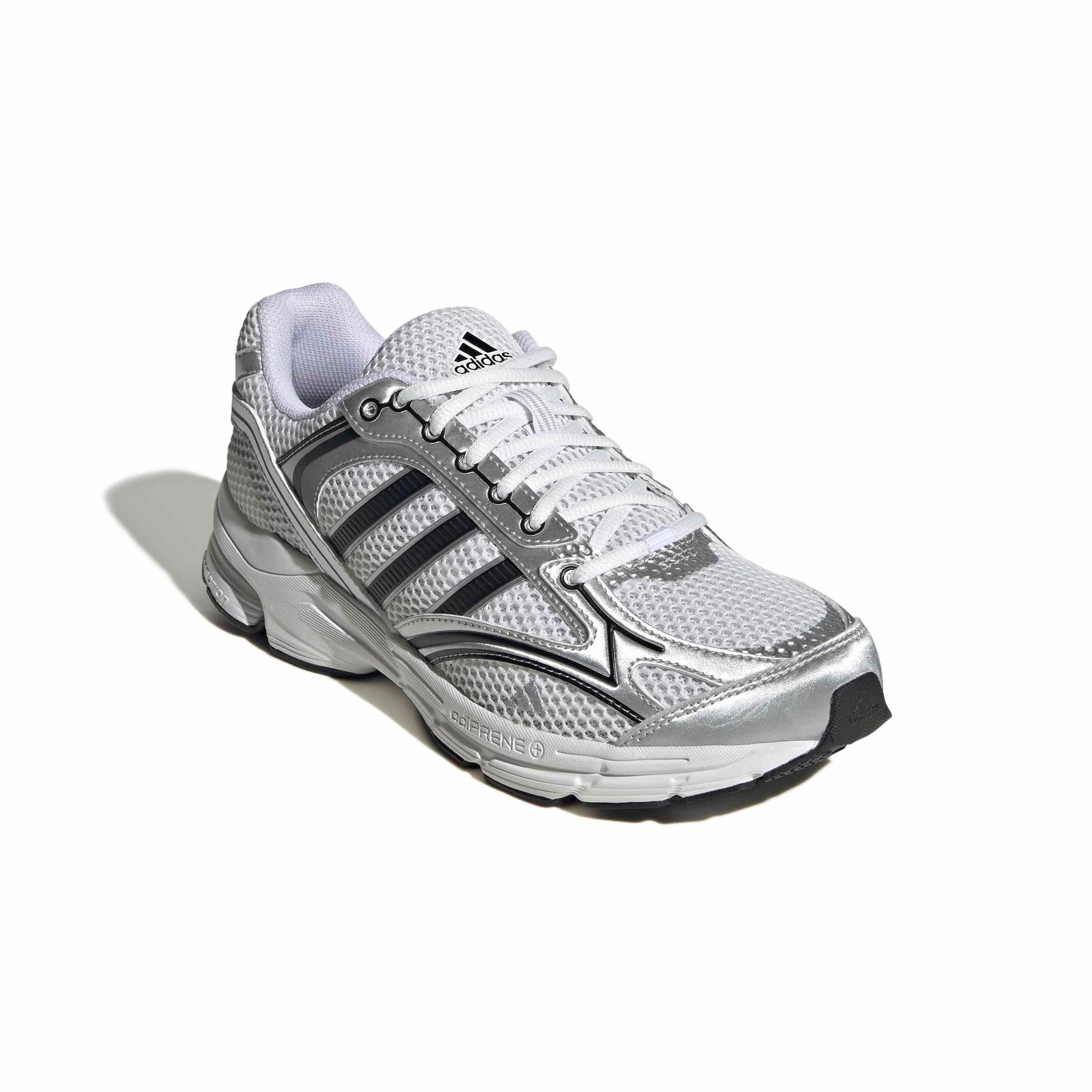 adidas Spiritain 2000 "Ftwr White/Silver Metallic/Core Black" Men's Shoe - WHITE/SILVER/BLACK