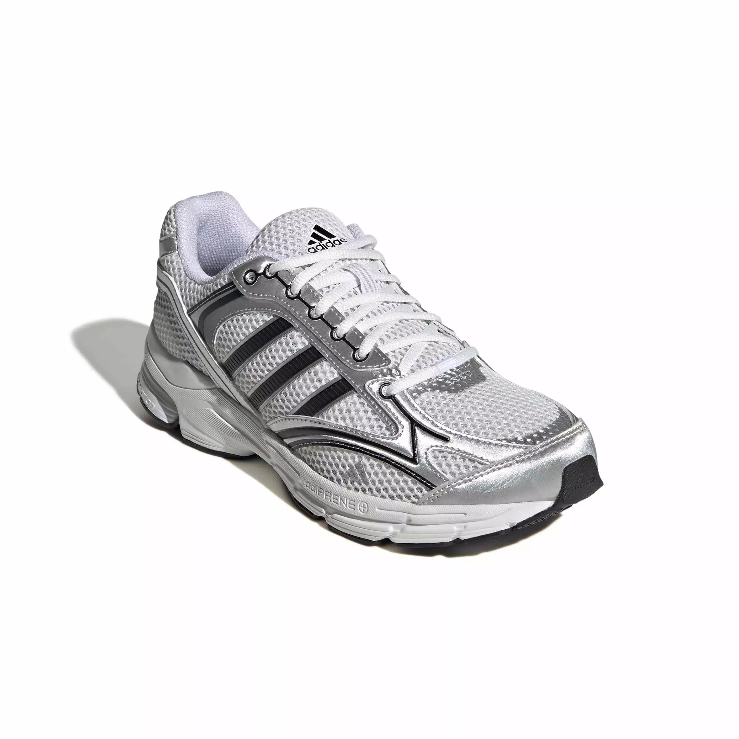 adidas Spiritain 2000 "Ftwr White/Silver Metallic/Core Black" Men's Shoe - WHITE/SILVER/BLACK