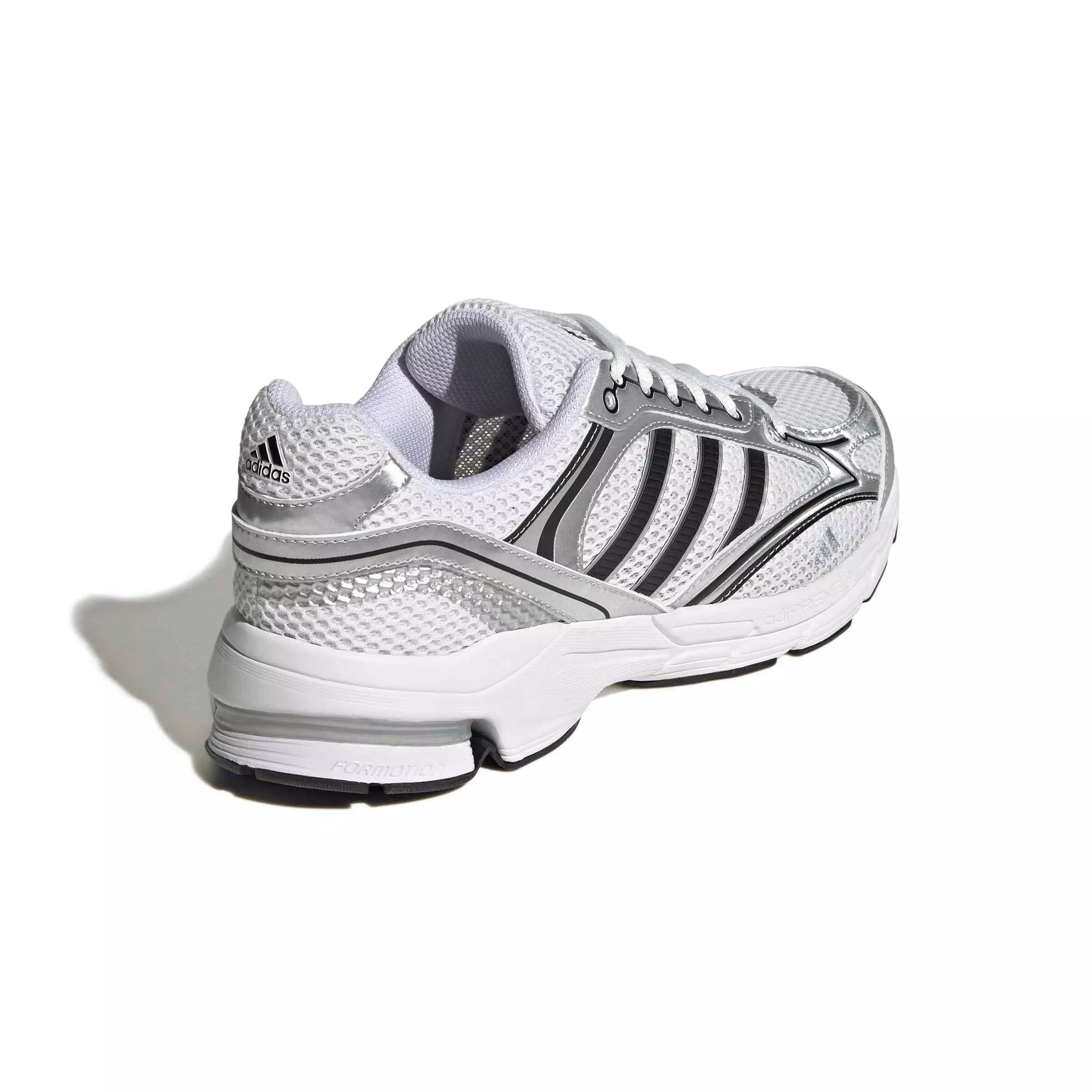 adidas Spiritain 2000 "Ftwr White/Silver Metallic/Core Black" Men's Shoe - WHITE/SILVER/BLACK