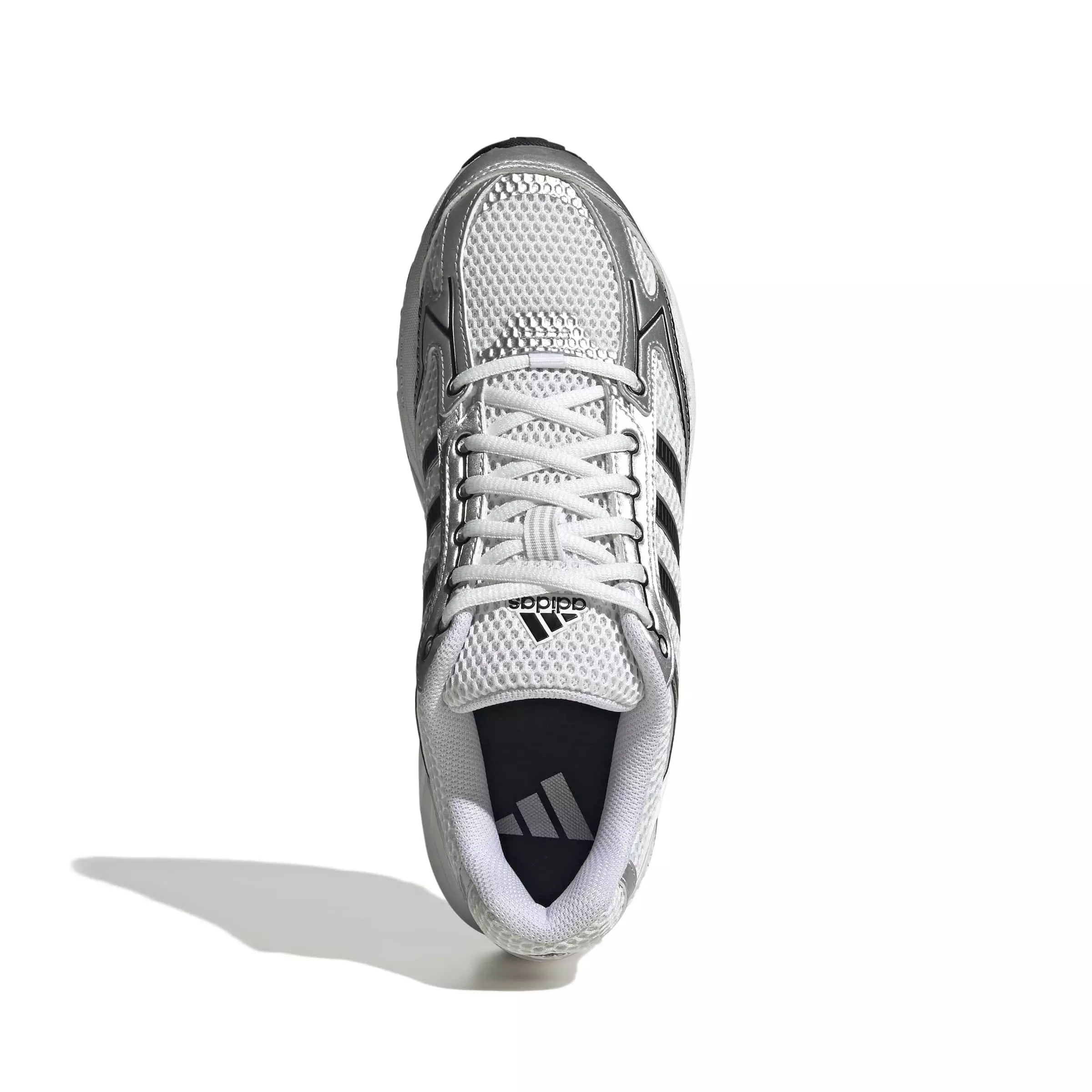 adidas Spiritain 2000 "Ftwr White/Silver Metallic/Core Black" Men's Shoe - WHITE/SILVER/BLACK