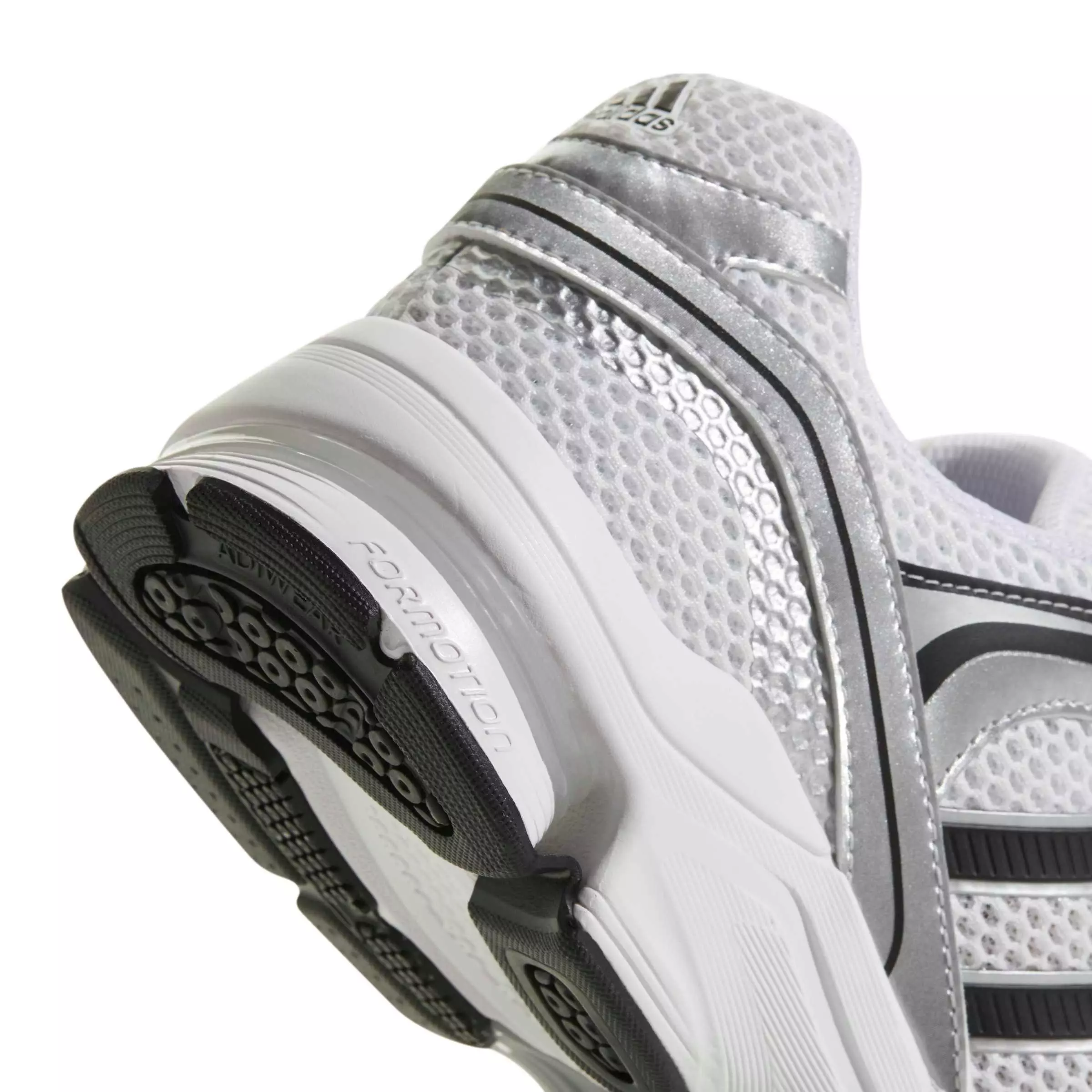 adidas Spiritain 2000 "Ftwr White/Silver Metallic/Core Black" Men's Shoe - WHITE/SILVER/BLACK