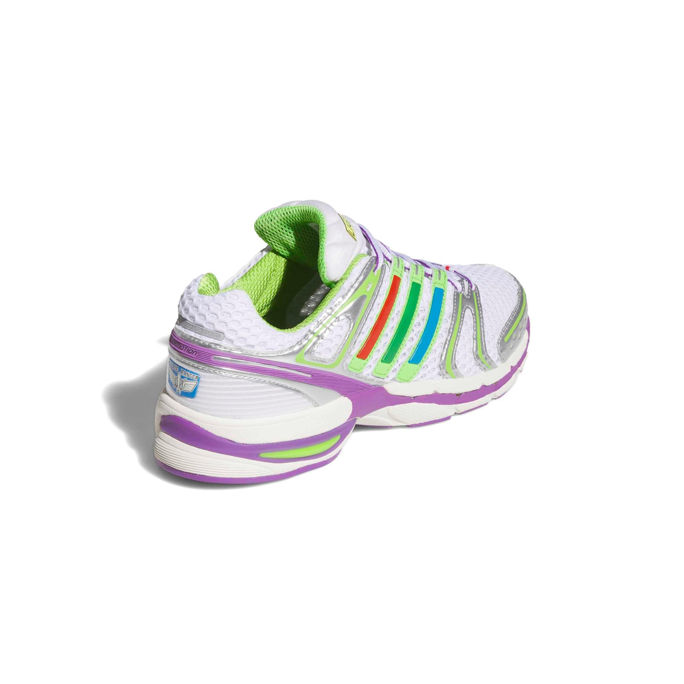 adidas Originals Pixar Toy Story Adistar Control 5 "Ftwr White/Solar Slime/Silver" Men's Shoe - WHITE/SLIME/SILVER
