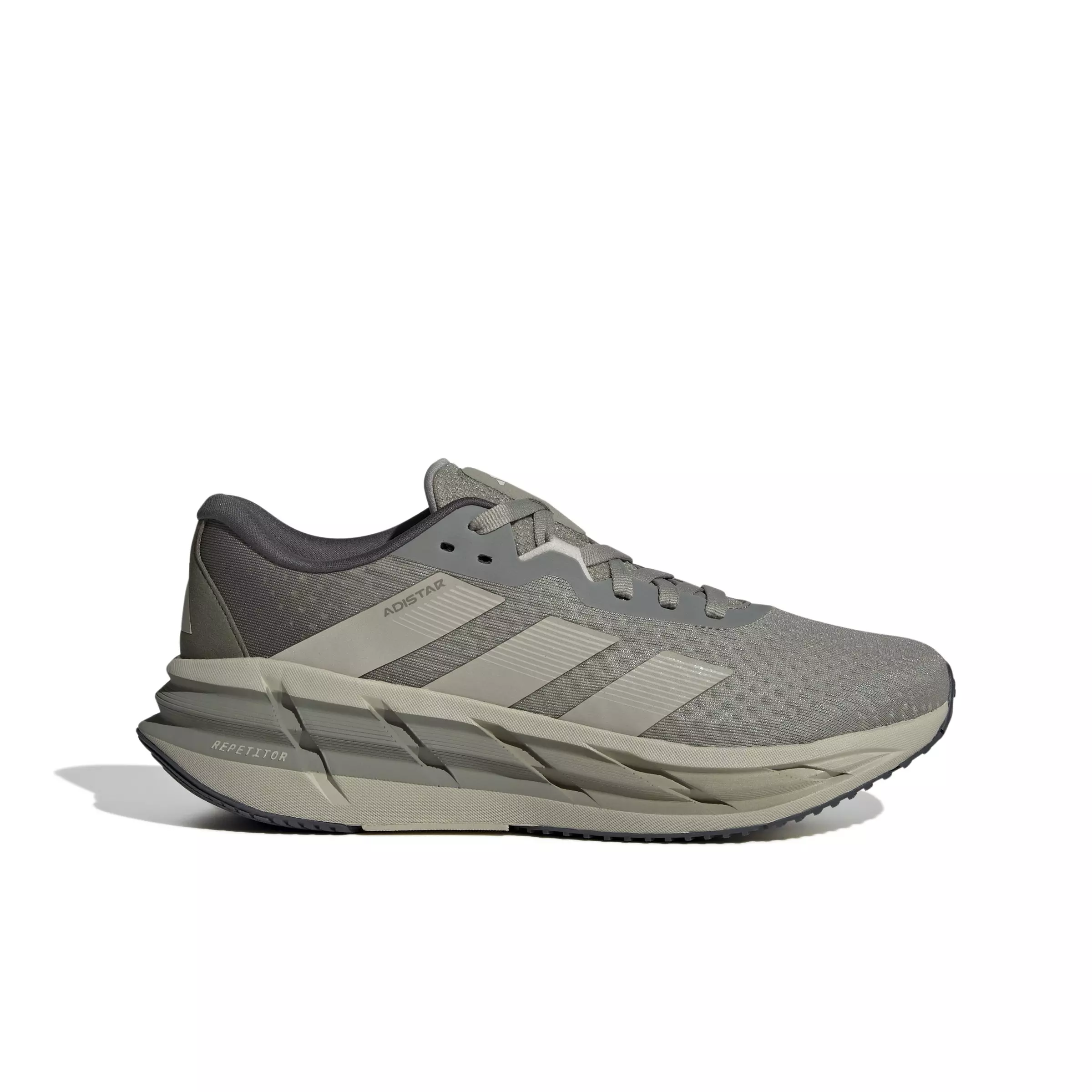 adidas Adistar 3 "Silver Pebble/Putty Grey/Olive Strata" Men's Running Shoe - SILVER/GREY/OLIVE