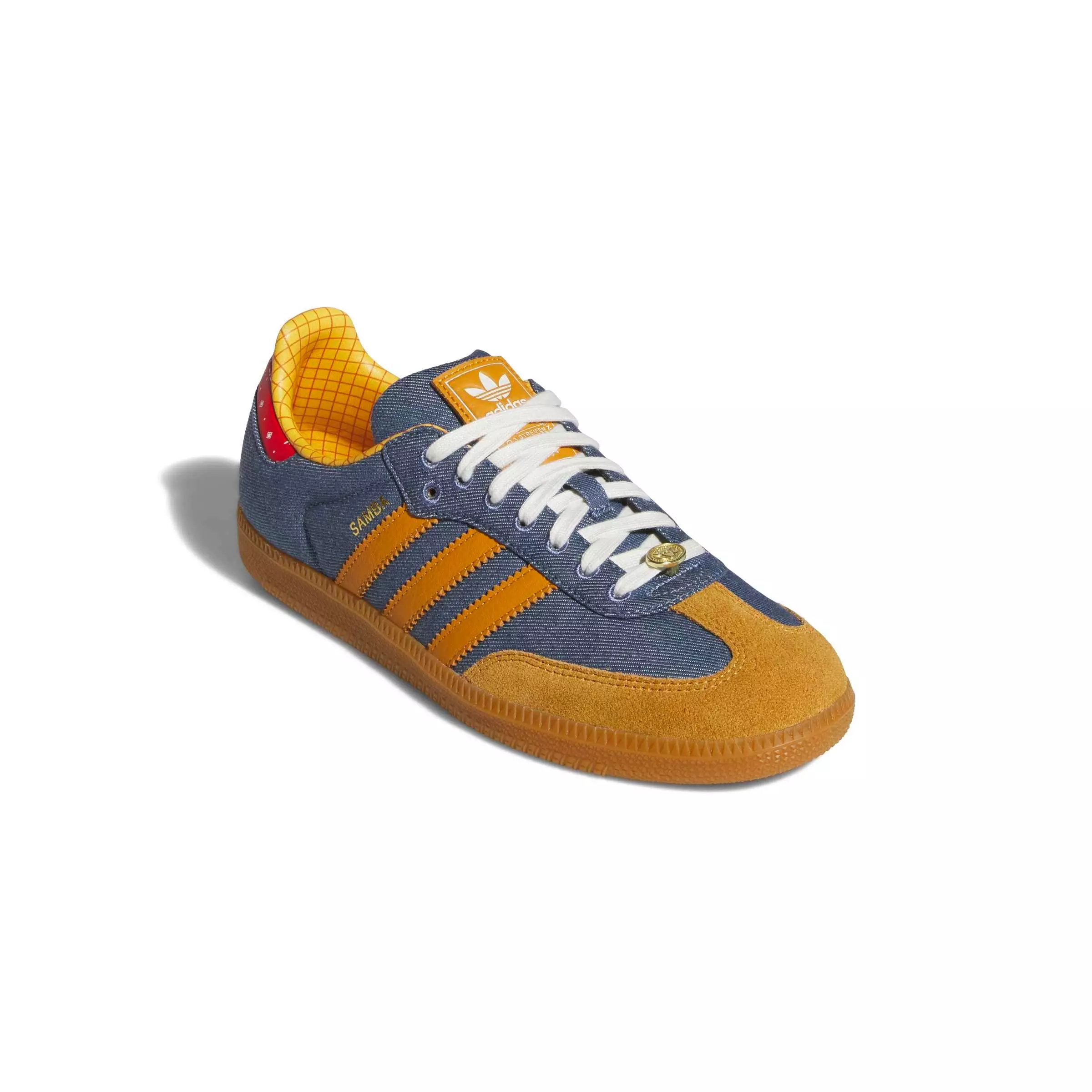 adidas Originals Pixar Toy Story Samba OG "Crew Blue/Crew Yellow/Off White" Men's Shoe - BLUE/YELLOW/OFF WHITE