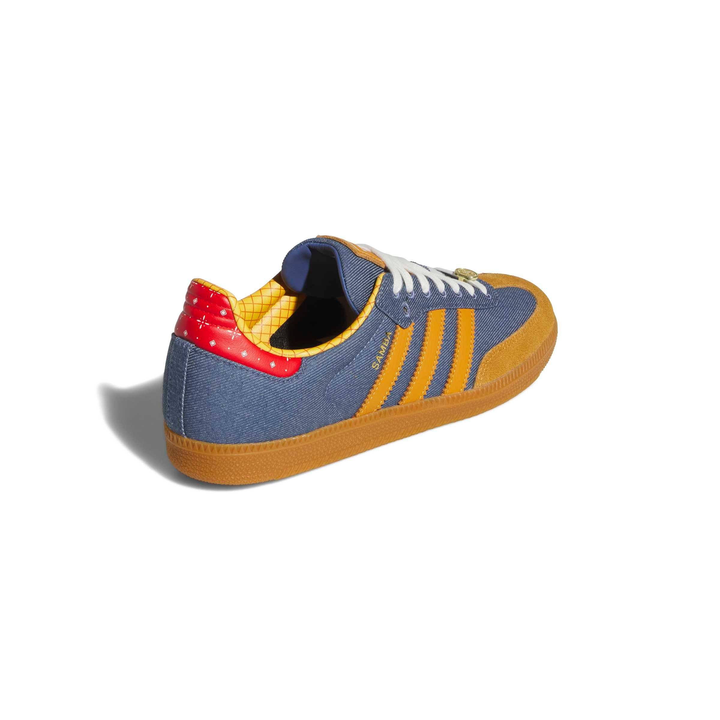 adidas Originals Pixar Toy Story Samba OG "Crew Blue/Crew Yellow/Off White" Men's Shoe - BLUE/YELLOW/OFF WHITE
