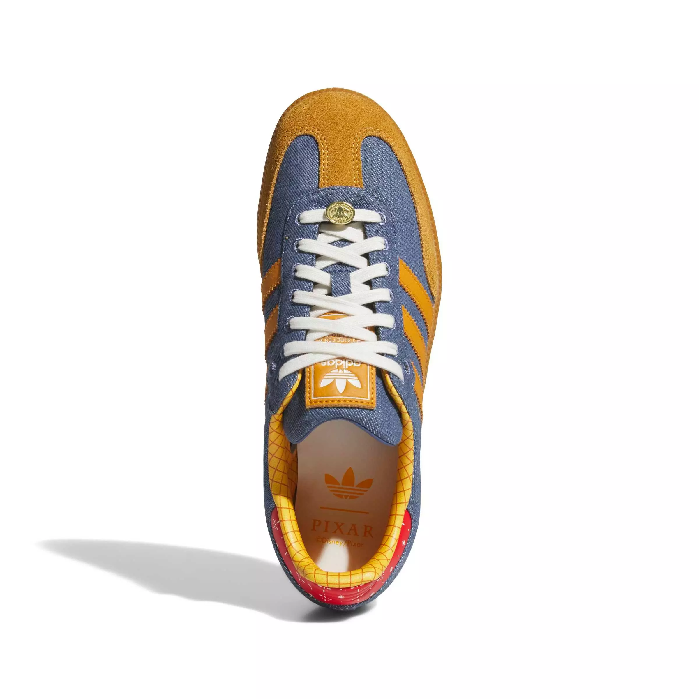 adidas Originals Pixar Toy Story Samba OG "Crew Blue/Crew Yellow/Off White" Men's Shoe - BLUE/YELLOW/OFF WHITE