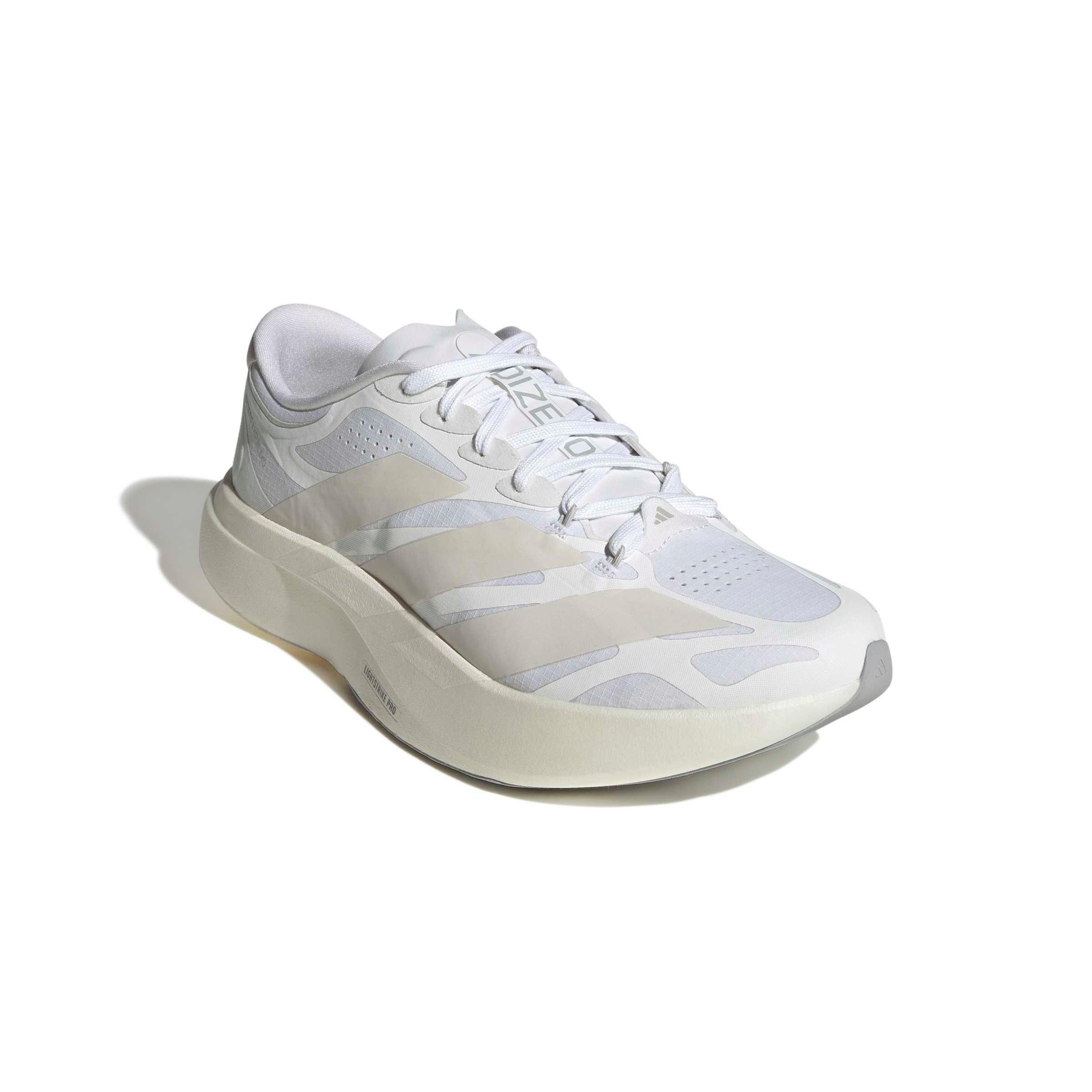 adidas Adizero EVO SL EXO "Ftwr White/Zero Metallic/Core White" Men's Running Shoe - WHITE/ZERO/WHITE