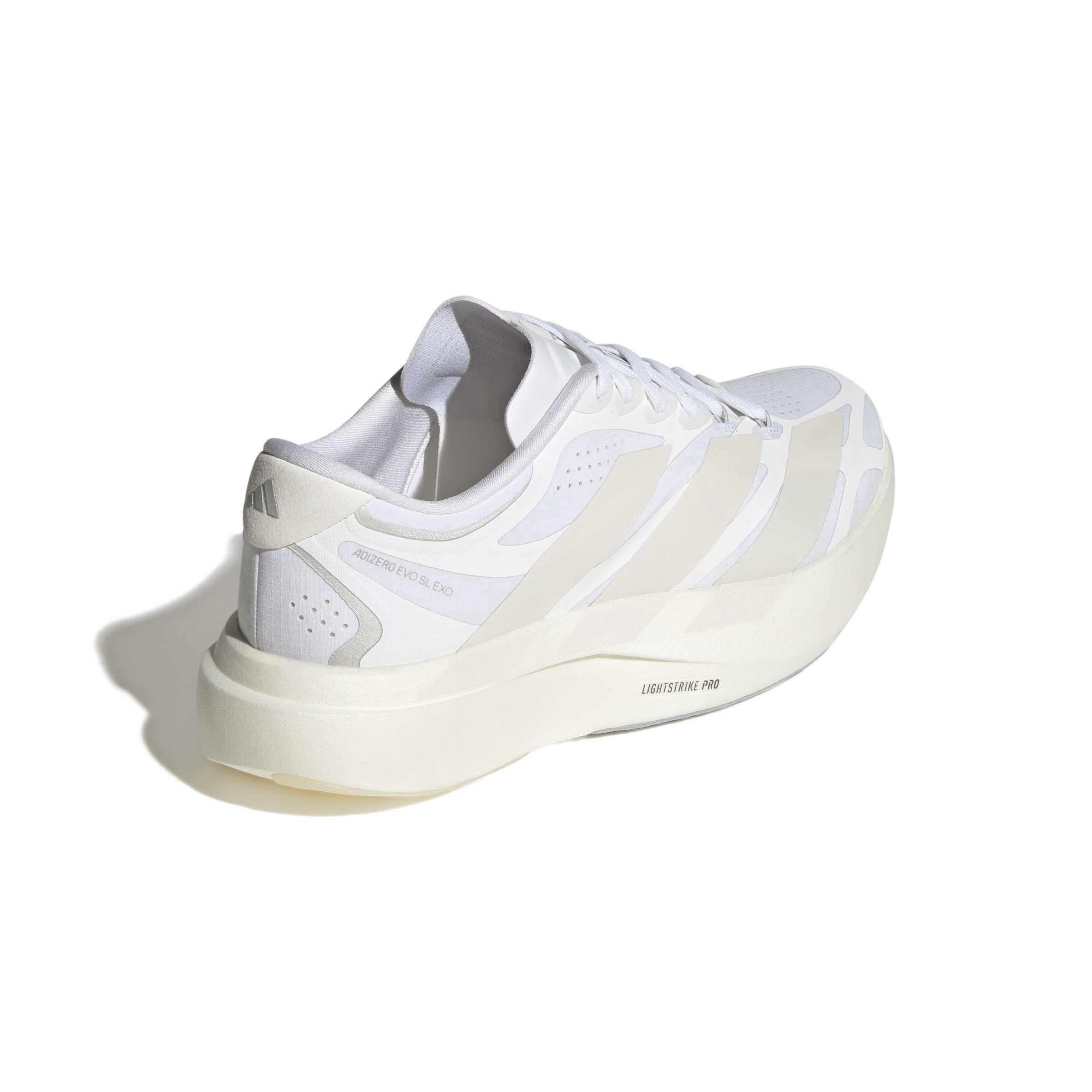 adidas Adizero EVO SL EXO "Ftwr White/Zero Metallic/Core White" Men's Running Shoe - WHITE/ZERO/WHITE