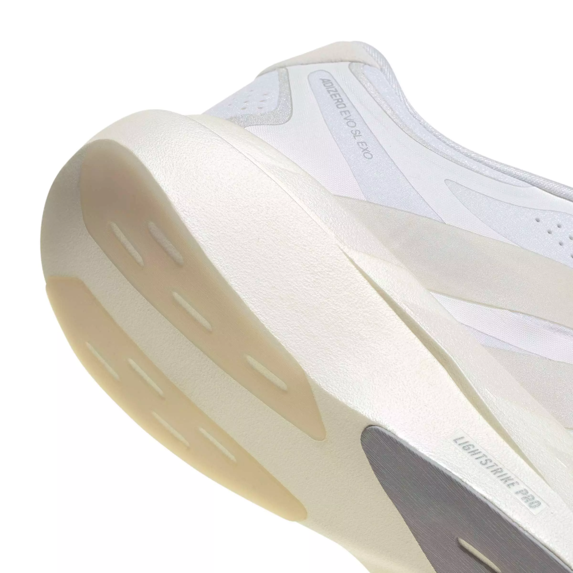 adidas Adizero EVO SL EXO "Ftwr White/Zero Metallic/Core White" Men's Running Shoe - WHITE/ZERO/WHITE