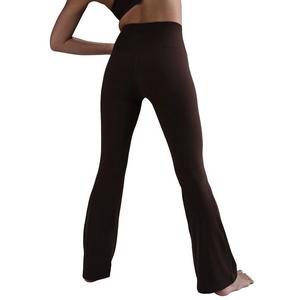Nike Women's Zenvy High-Waisted Flared Leggings - Brown