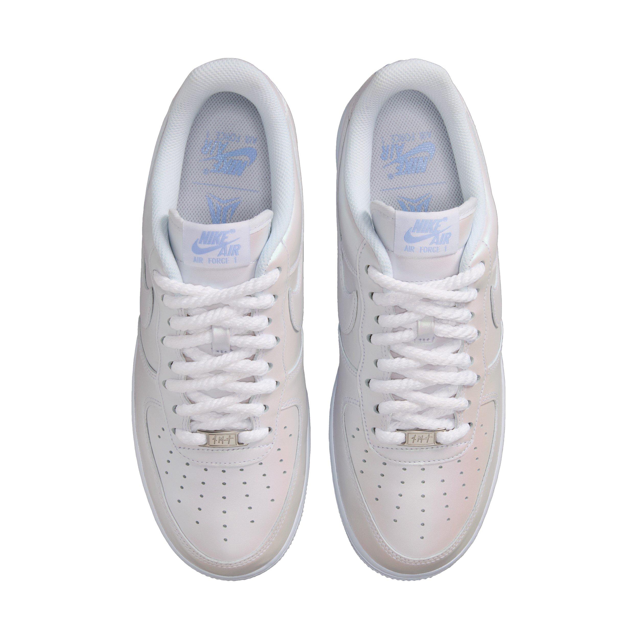 Nike Air Force 1 x Ja Morant "White/Metallic Silver/Cobalt" Men's Shoe - WHITE/SILVER/COBALT