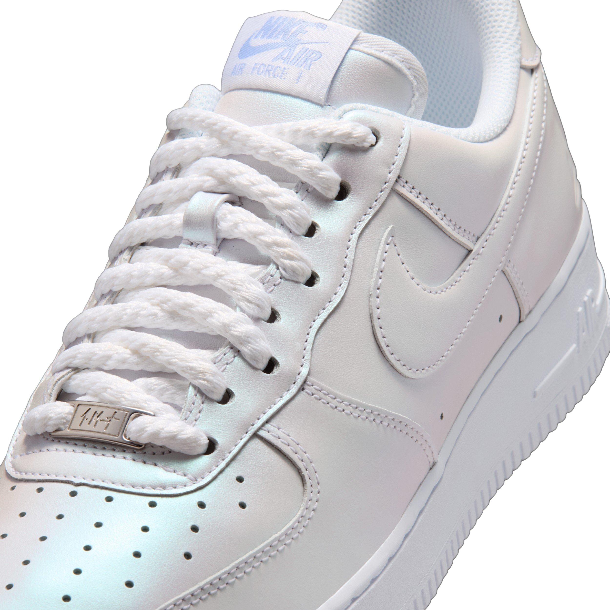 Nike Air Force 1 x Ja Morant "White/Metallic Silver/Cobalt" Men's Shoe - WHITE/SILVER/COBALT