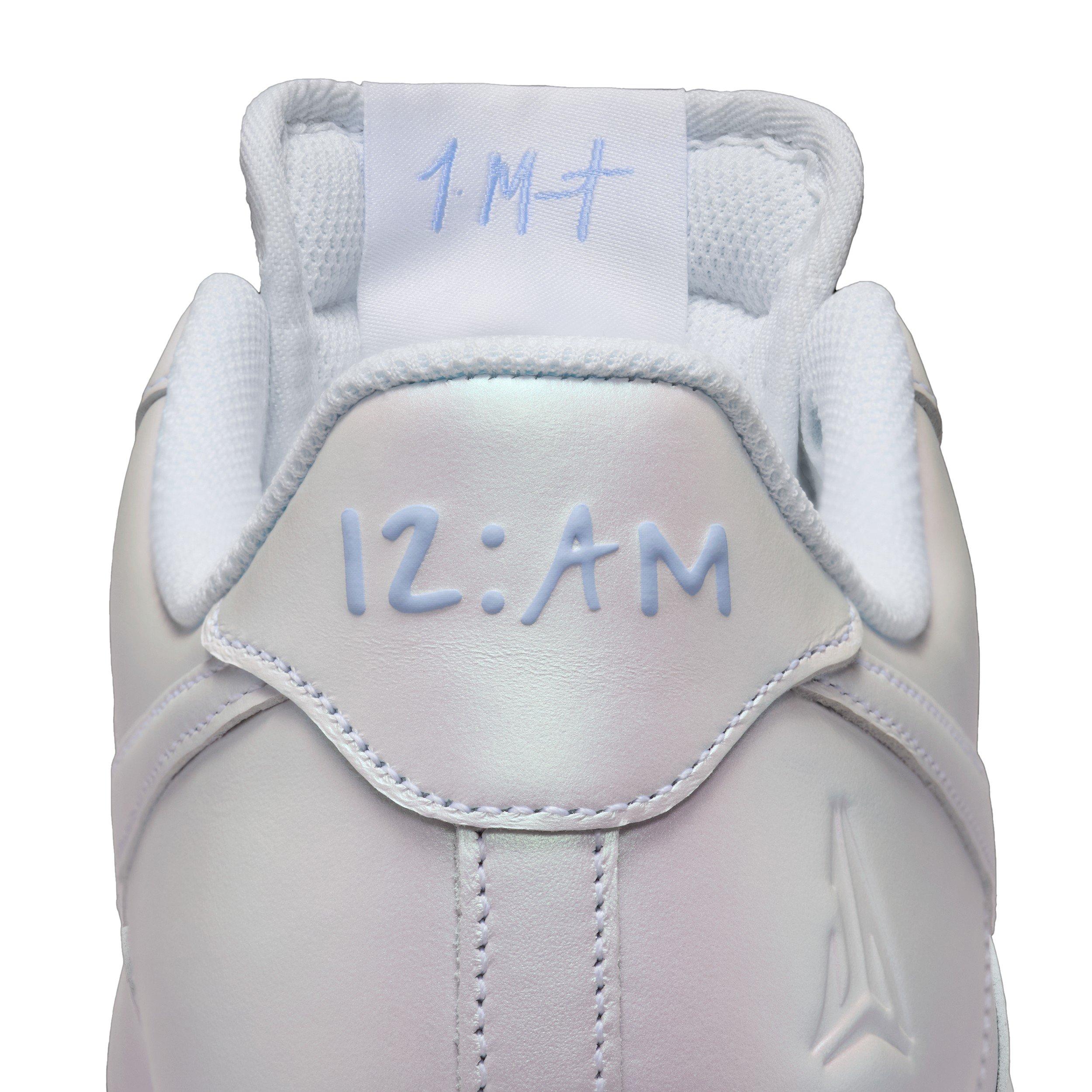 Nike Air Force 1 x Ja Morant "White/Metallic Silver/Cobalt" Men's Shoe - WHITE/SILVER/COBALT