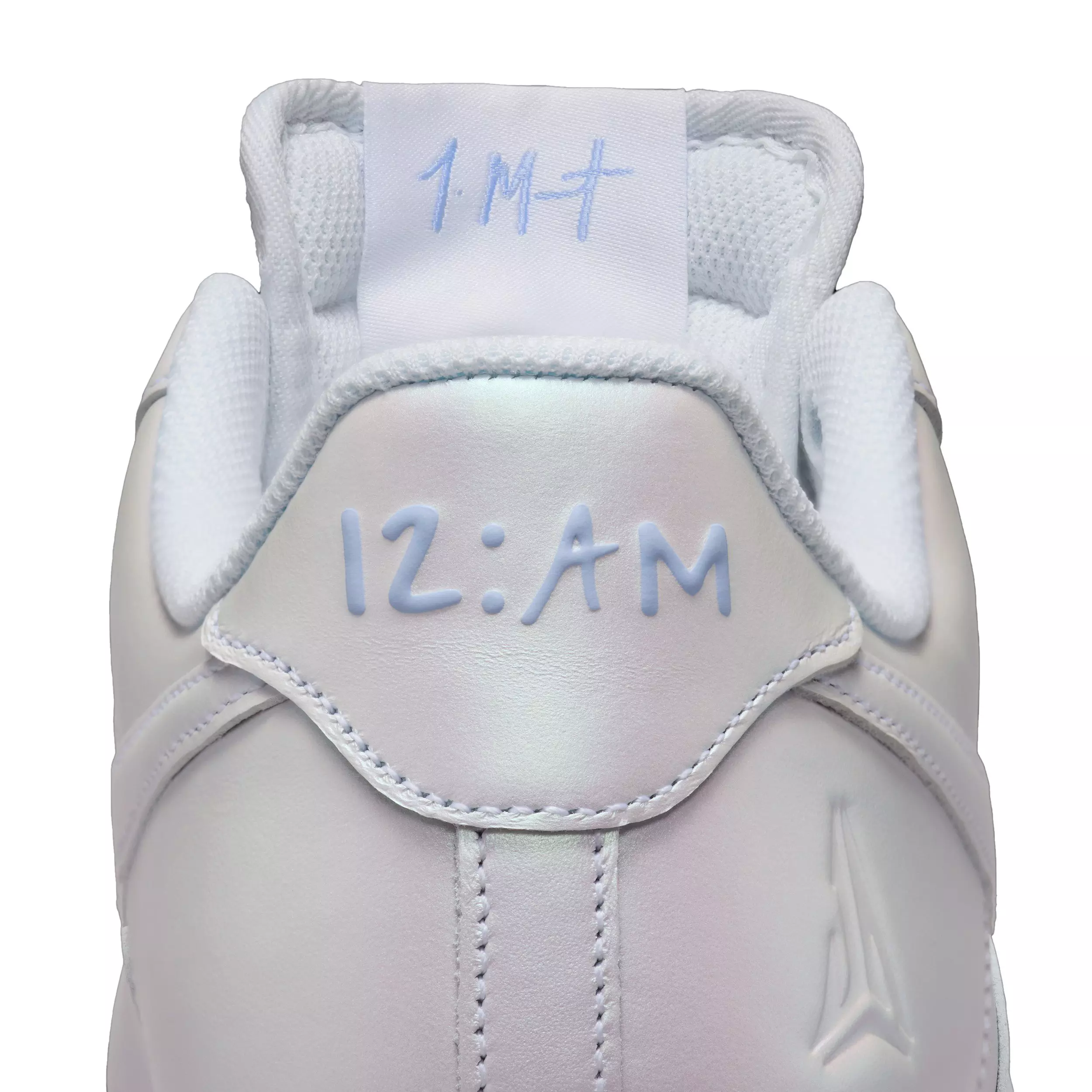 Nike Air Force 1 x Ja Morant "White/Metallic Silver/Cobalt" Men's Shoe - WHITE/SILVER/COBALT