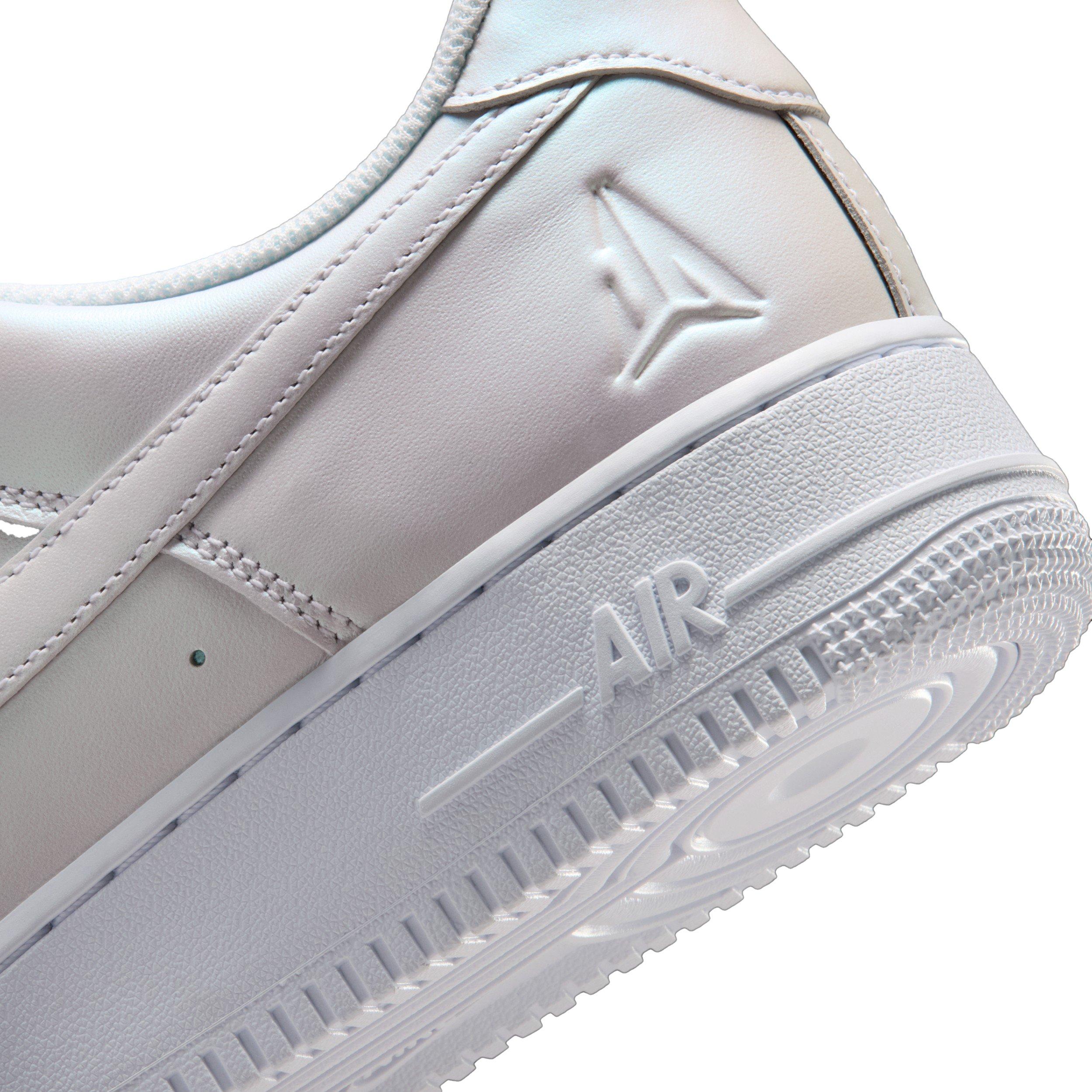 Nike Air Force 1 x Ja Morant "White/Metallic Silver/Cobalt" Men's Shoe - WHITE/SILVER/COBALT