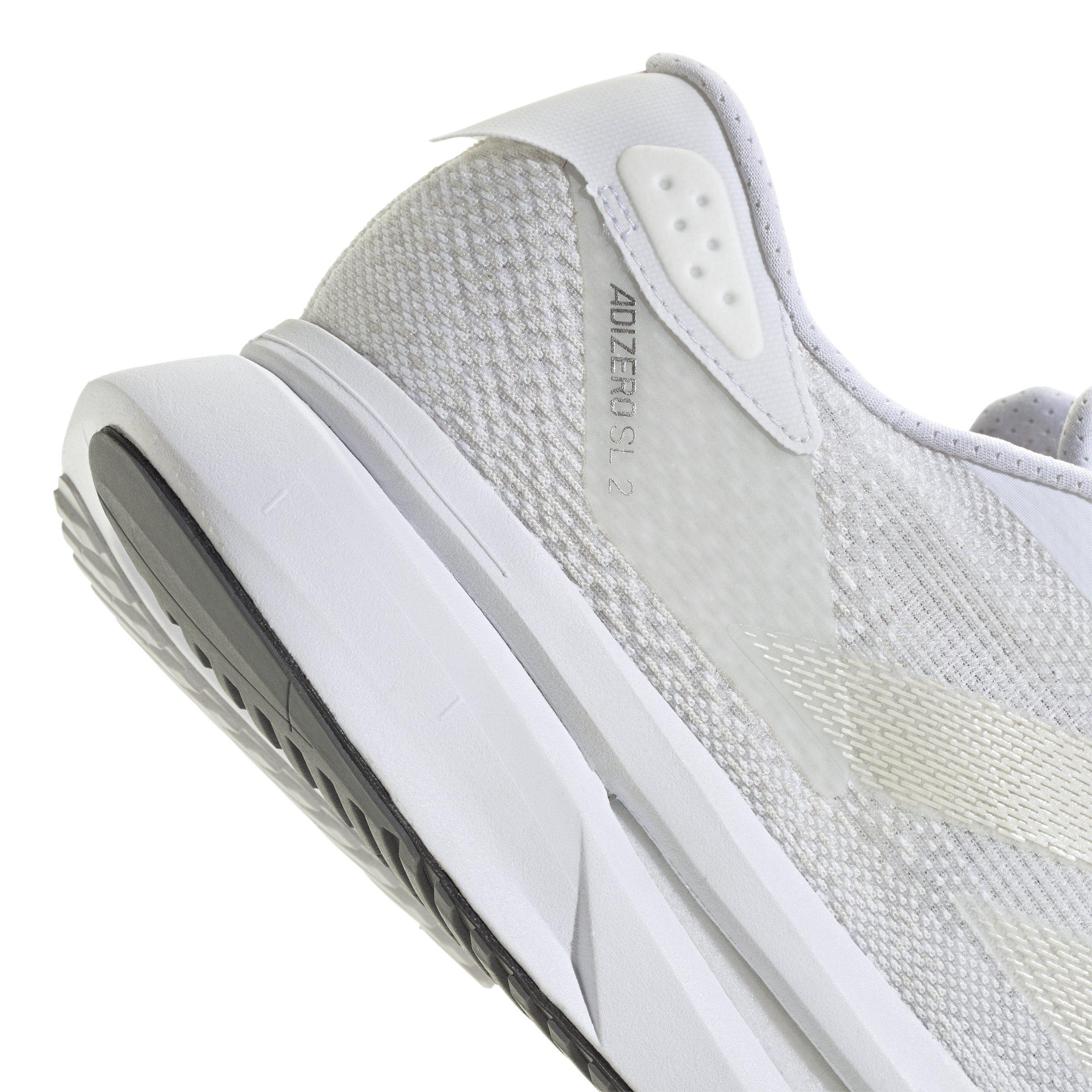 adidas Adizero Sl2 "Ftwr White/Zero Metallic/Dash Grey" Men's Running Shoe - WHITE/ZERO/GREY Thumbnail View 8