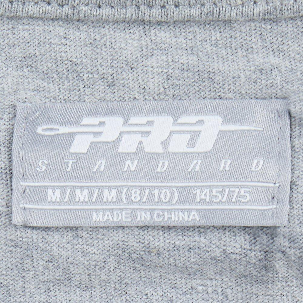 Pro Standard Big Girls' MLB New York Yankees Classic Short Sleeve Boxy Top - Grey - DK GREY Thumbnail View 8